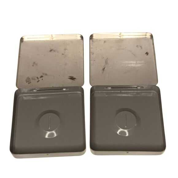 4 Vintage Metal Tins - 2 Doan's Pill Boxes & 2 Norelco Containers - Picture 7 of 10